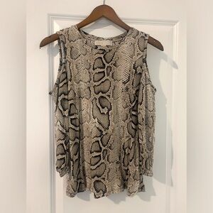 Michael Kors women’s top Size Small, cut out shoulders